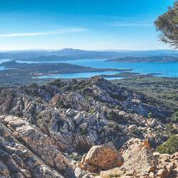 Caprera depuis son point culminant