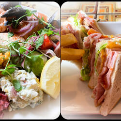 A Surprise Salad and a BLT for a late lunch @ The Bianconi — Killorglin, Ireland.