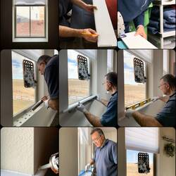 From naked to dressed windows ... step-by-step windowsill project — Colorado Springs, CO.