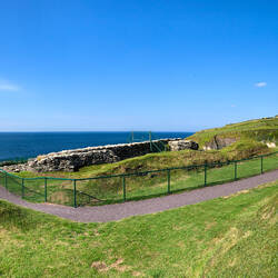 Ruins of Dunbeg Fort — Dingle Peninsula, Ireland.