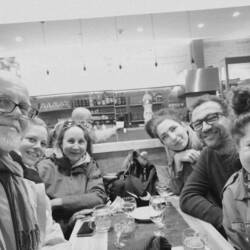 Together on tour in the evening with Betti, Sandra, Derya, Mario and Eva!