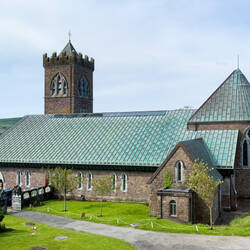 The foundation stone of St Mary's Church was laid in 1862 — Dingle, Ireland.