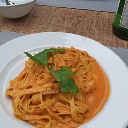Pasta al salmone