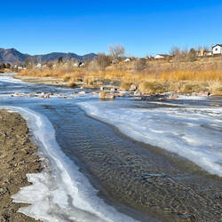 Winter Stroll on the Cottonwood Creek Trail — Colorado Springs, CO.