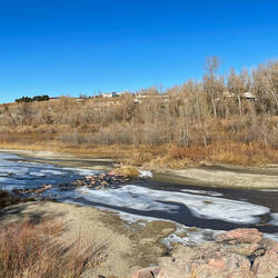 Winter Stroll on the Cottonwood Creek Trail — Colorado Springs, CO.