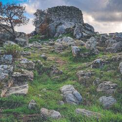 Nuraghe en plein cœur de Nuoro