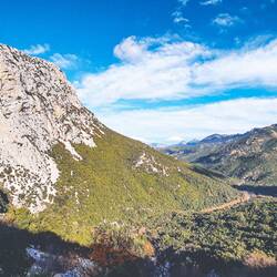 Entrée de la gorge de Gorropu