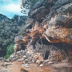 Une cabane de berger sur le chemin de la cala Goloritzé