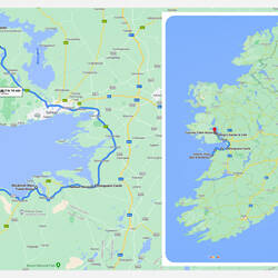 The 60 miles between Doolin and Oughterard was filled with plenty of sightseeing opportunities.