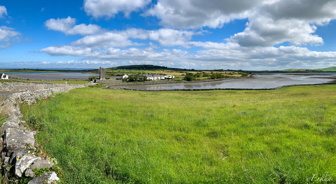 The scenery that prompted us to stop @ Shanmuckinish Castle en route to Oughterard — Ireland.