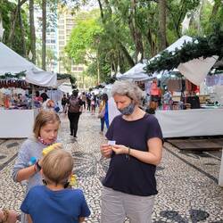 Christkindlmarkt auf brasilianisch