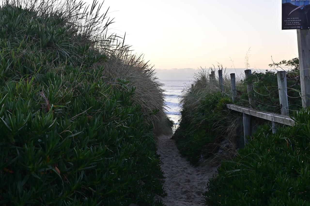 Dawn on the dunes