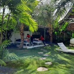 Sans oublier le fameux massage balinais