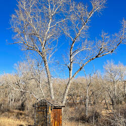 Outhouse @ the Galloway Homestead — Rock Ledge Ranch ... Colorado Springs, CO.
