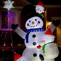 Christmas cheer in Colorado Springs, Colorado.