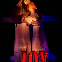 Christmas cheer in Colorado Springs, Colorado.