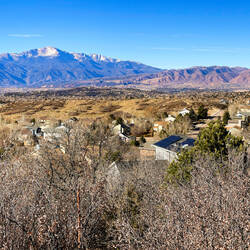 A warm-day hike @ the High Chaparral Open Space — the Front Range ... Colorado Springs, CO.