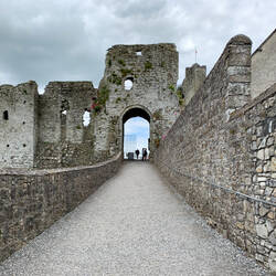 Access to Trim Castle is through the Trim Gate — Trim, Ireland.