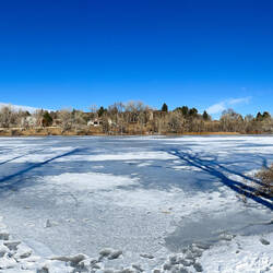 Panorama of Quail Lake Park ... Colorado Springs, CO.