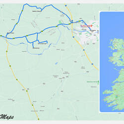 Passage tombs to churches & abbeys in County Meath and County Louth — Ireland.
