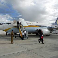 Flug Delhi-Leh