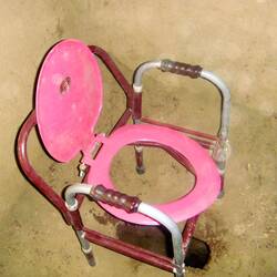 Unsere Toilette