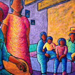 "Three Generations" by T. Ortega @ the Denver Botanic Gardens — Denver, CO.