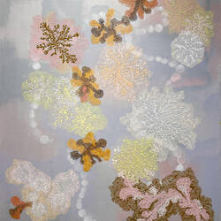 "Parmelia" ... one of the pieces at J. Guralnick's "Prima Lingua" Exhibit @ the DBG — Denver, CO.