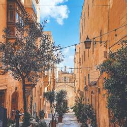 Une rue de La Valette