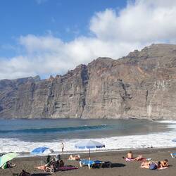 Zwei verschiedene Perspektiven, einmal mit Badegästen ...