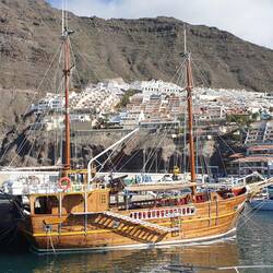 Der ganze Hang ist zugebaut ...