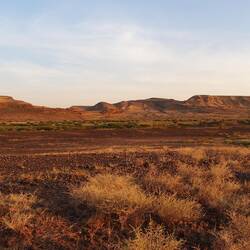 Mount Sibiloi with petrified forest