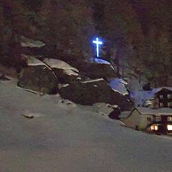 Aussicht von unserem Hotelbalkon