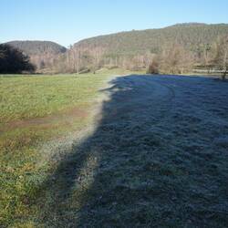 Im Schatten herrscht noch Frost