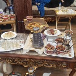 The women's Majilis, very modest in comparison