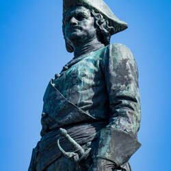 Monument to Peter the Great — Arkhangelsk, Russia.