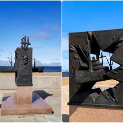 Monument to the Participants of the Arctic Convoys — Arkhangelsk, Russia.