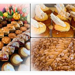 Viennese Treats for afternoon tea on Nautica — Barents Sea.