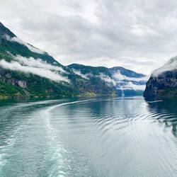 Aurlandsfjorden ... tributary of Sognefjorden — Norway.