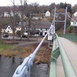 Hängebrücke zur Sieglinde!