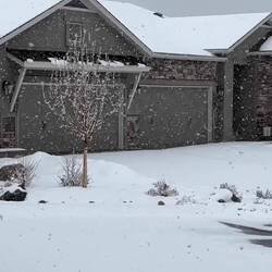 Snow in Slo-Mo — Colorado Springs, CO.