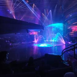 Der Steg links ist herunterklappbar