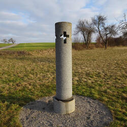Eine Wanderwegmarkierung