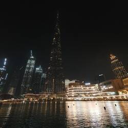 Nach dem Essen schauten wir uns die Show nochmal von der anderen Seite aus an