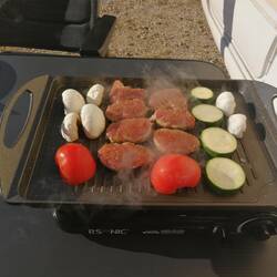 Am Abend Grillmeister