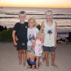 Lachie, Bodie, Brax, Ocean, Reef