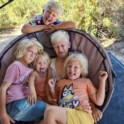 Brax, Lachie, Brodie, Reef and Ocean