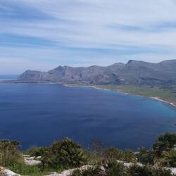 Ausblick Monte Cofano (knapp vorm Gipfel)😉