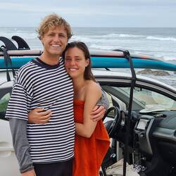 David Bangma and Amelia Gill from Australia
