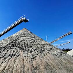 Gravel plant Neuthard - our "Pyramids" 😁😁😁!